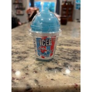ICEE Scented Slime Blue Raspberry Slushie Toy Miniature Cup Collectible NEW